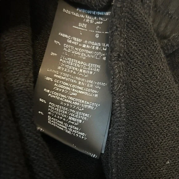 Palm Angels Black Athletic Shorts